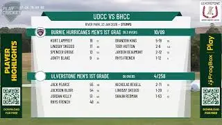 Ulverstone Men's 1st Grade v Burnie Hurricanes Men's 1st Grade