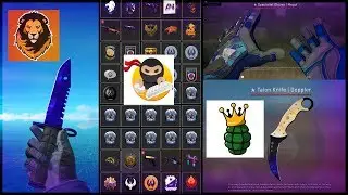 REVIEWING MORE YouTuber's CSGO INVENTORIES! #2 (Sparkles, NadeKing and Nick Bunyun)