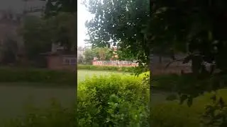 Baarish C block park Alwar #vlog #vlogs #alwar #rajasthan #barish #rain #shortsfeed #shorts