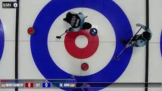 FEATURE: Cameron de Jong vs. Jason Montgomery - A-QUALIFIER - BC Men's Curling Championships