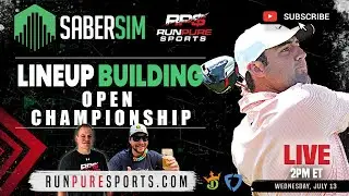PGA DFS THE OPEN CHAMPIONSHIP DRAFTKINGS LINEUP OPTIMIZER - WEDNESDAY JULY 13