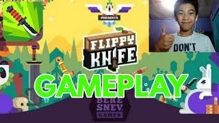THIS GAME IS SO ADDICTIVE!! 😱 &bull;FLIPPY KNIFE GAMEPLAY&bull;