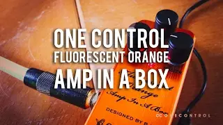 One Control: Fluorescent Orange Amp In A Box