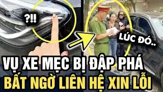 Vụ CÀO XƯỚC XE MERCEDES vì đậu trước cửa nhà, người phá xe bất ngờ LIÊN HỆ XIN LỖI | Tin 3 Phút