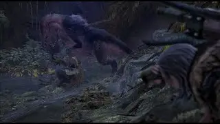 Monster Hunter World: Anjanath Boss Fight