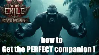 PoE Dawn of the hunt GET THE BEST COMPANION!! Companion fishing! Guaranteed succes! How to do it!