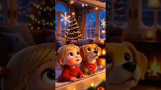 Ollie&rsquo;s & Emma's First Snow! ❄️🐶 | A Magical Holiday Story | The Ollie&rsquo;s Tales #shorts