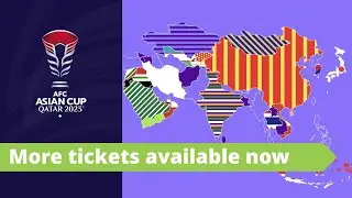 Buy now! More AFC Asian Cup Qatar 2023&trade; tickets have gone on sale!
