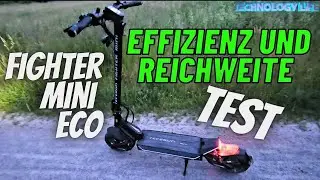 Teverun Fighter Mini Eco eKFV, Reichweite und Effizienz  im Test