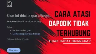 Solusi Jika Dapodik Tidak Terbuka