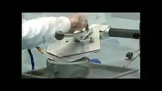 Заточной станок для куттерных ножей XIAOJIN MD200E - видео работы заточки ножа