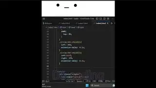 ball loader animation using html and css only #html #css #animation #developer #frontend#web#shorts