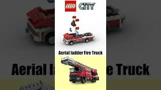 LEGO City Aerial Ladder fire truck