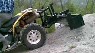 RUSPA con sollevamento agricolo Kolpin (3&deg; punto) su CAN-AM renegade 500
