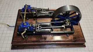 Twin Victoria steam engine