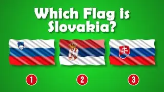 Guess The Country Flag (Multiple Choice) | Level - DIFFICULT | Flag Quiz Challenge