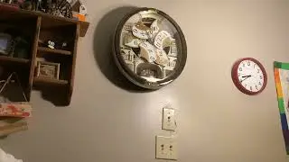 seiko melodies in motion clock 2024 model strikes 11 pm 