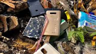 Restoration Phone ! restore cell phone ! Note9 Clone ! Found a lot of broken phones in the rubbish