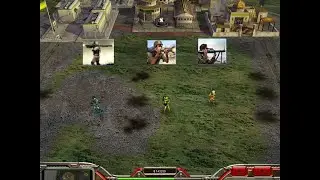 Missile Defender vs Tank Hunter vs RPG Trooper (Command and Conquer Shockwave)