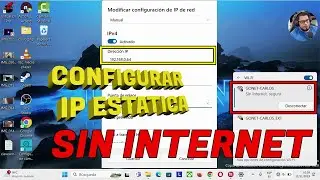 Configurar IP Manual en Windows 11 | Error al Conectar al Wifi  