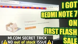 [LIVE] Redmi Note 7 ORDERED SUCCESSFULLY ON 1st Sale on MI.COM