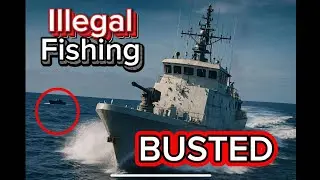 Quiet afternoon changes quickly, chasing Illegal Fishing Boat out of our waters