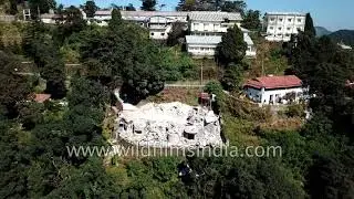 Holly Mount, Landour : post Cantt. Board demolition