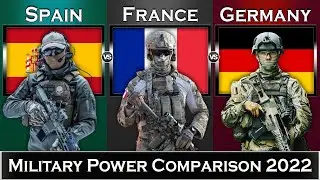 Spain vs France vs Germany Military Power Comparison 2022 | Global Power