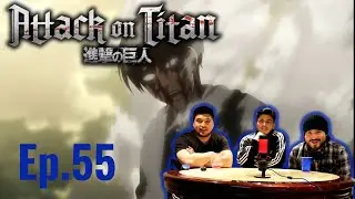 A Hard Decision!!! Attack On Titan Reaction Ep.55