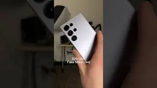 Samsung s25 ultra fake moon test || apple vs samsung #s25ultra #iphone16promax #moonzoom