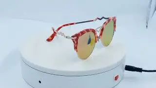 Maeve Red Polarized Club Master Sunglasses
