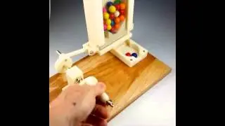 3D Printed Gumball Machine