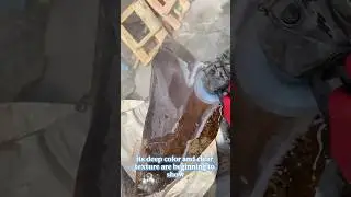 Corte de rocas en bruto de cristal #cristal