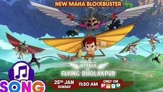 CHHOTA BHEEM - ATTACK OF FLYING DHOLAKPUR || THEME SONG || BHEEMIX.