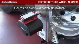V6200 HD TRACTOR AND TRAILER WHEEL ALIGNMENT MACHINE