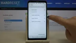 How to Change Language on LG Q6 Change - Open Language List