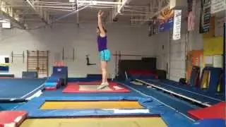 Trampoline basic skills