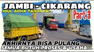 KESERUAN LEBARAN IDUL ADHA SOPIR TRUK BISA PULANG JUGA ‼️ RENOVASI RUMAH MINIMALIS & PESONA MIO BIRU