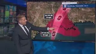 Hurricane Delta makes landfall Friday