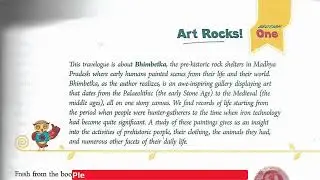Art Rocks by Rakhshanda Jalil | Ratna Sagar | Class 8 | English | CBSE | Explanation