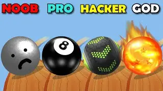 NOOB vs PRO vs HACKER vs GOD - Going Balls