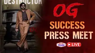 #OG Movie Success Press Meet | Pawan Kalyan | Emraan Hashmi | Sujeeth | Thaman S | DVV Danayya |