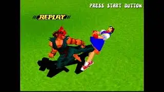 PSone SCPH-101 2da Unidad Street Fighter Ex Plus Alpha Team Battle #1