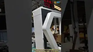 Automatic folder gluer stitcher packaging machine #foldergluer #stitcher #machine
