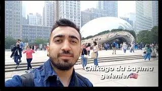 SONUNDA AMERİKADAYIM(Chicago Vlog, 24 saatlik yolculuk, ilk görüşlerim, work and travel) #amerika
