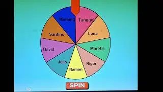Spin the Wheel and Name Picker PowerPoint PPT template  FREE DOWNLOAD