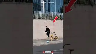 😱He&rsquo;s Riding a Bike&hellip;Without Touching It⁉️