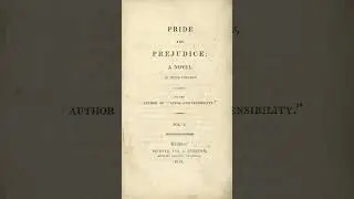 Jane Austen - author of Pride and Prejudice #shorts