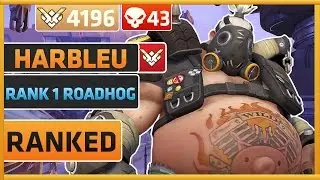 Overwatch Top 10 - Harbleu Playing Sick Game As Roadhog