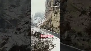 Snow View @AryasCafe #churdhar #snow #shimla #trending #viralvideo #shorts #lovely #hills #cafe